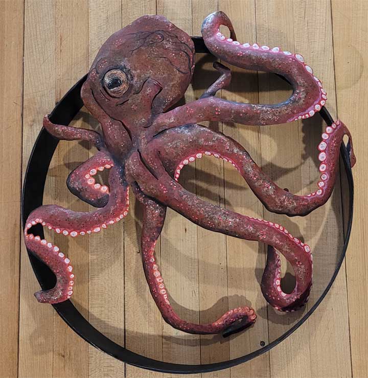 Red Ring Octopus